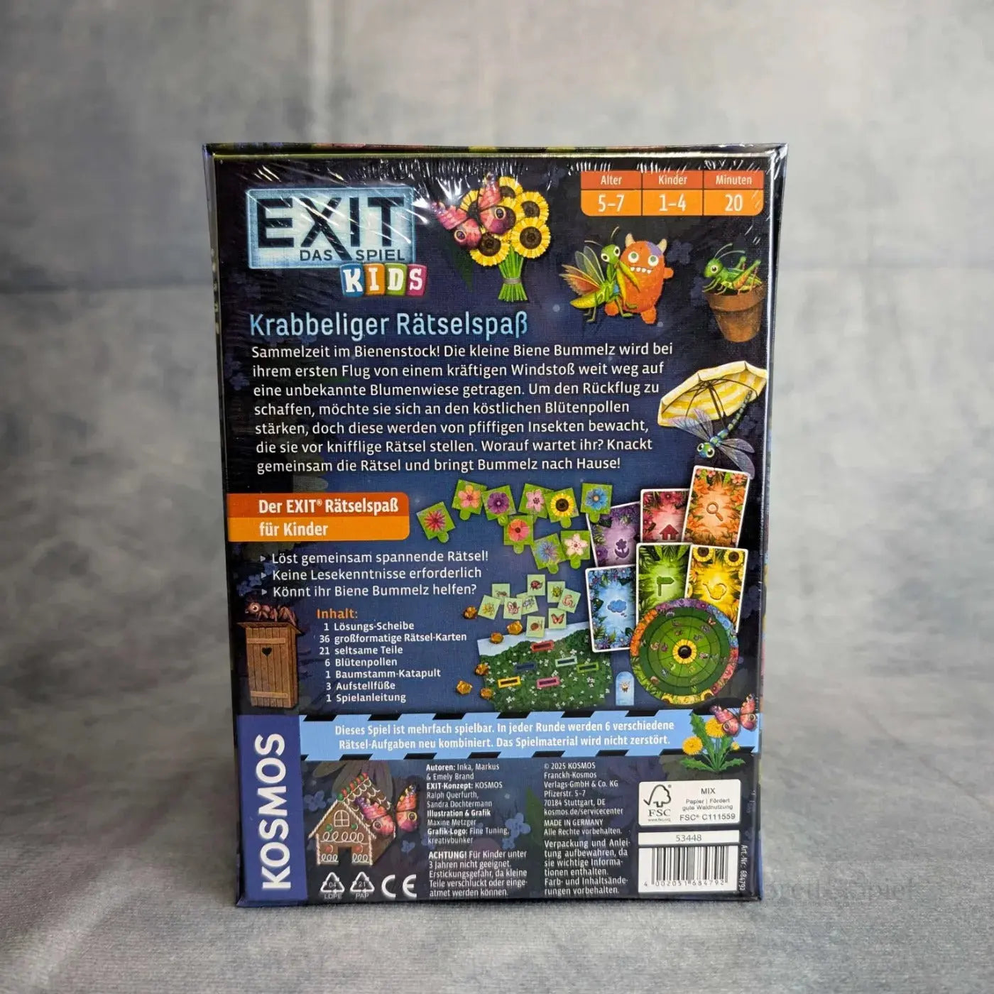 EXIT® Kids Krabbeliger Rätselspaß Kosmos