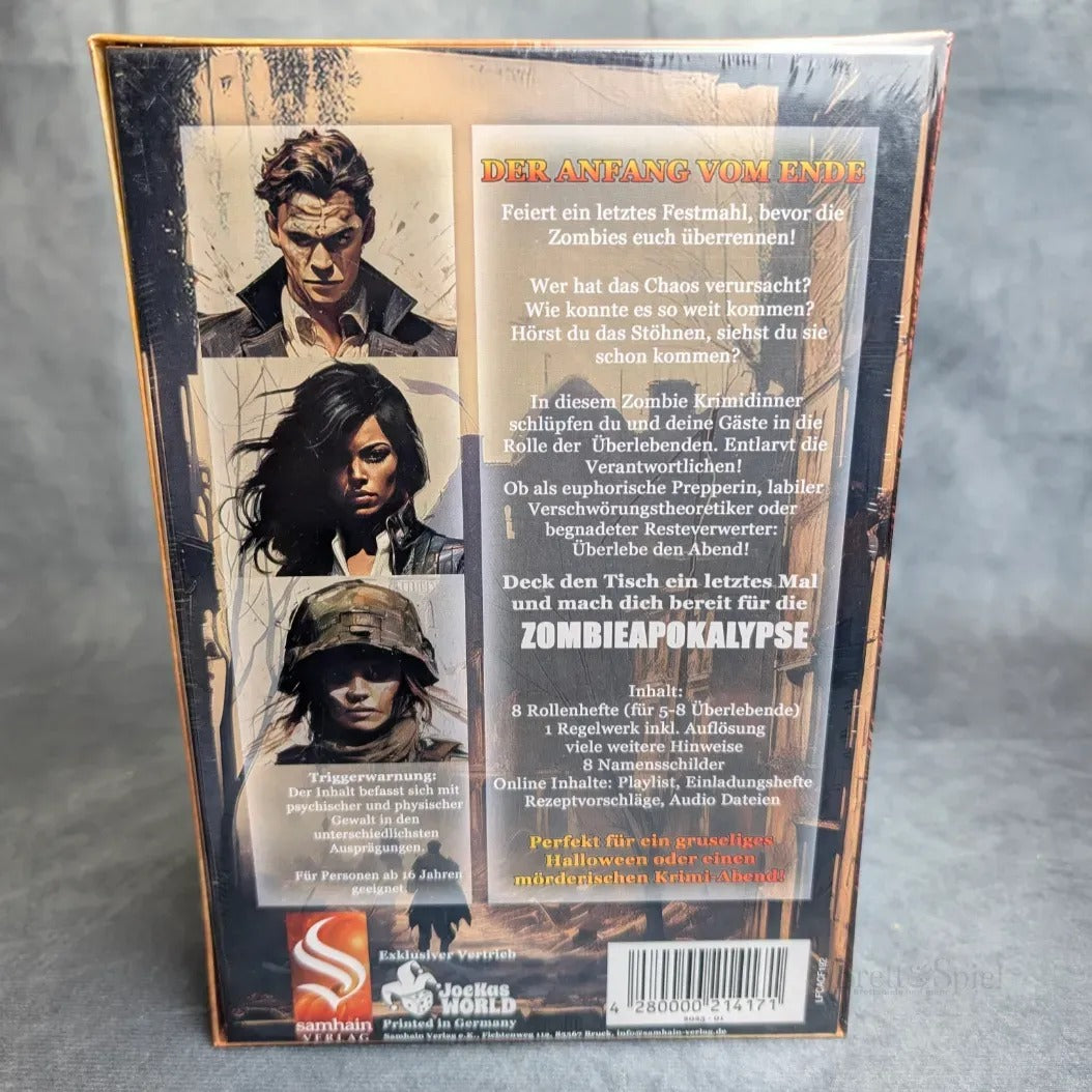 Horror Dinner: Zombieapokalypse - Der Anfang vom Ende